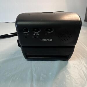 Polaroid OneStep Talking Camera Black Vintage Instant Camera